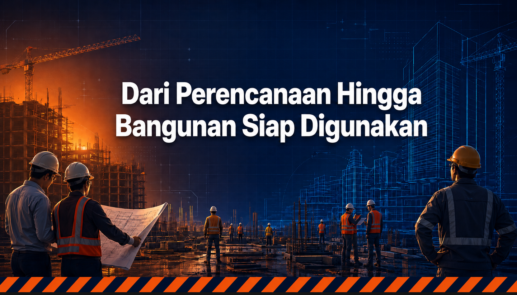 Dari Perencanaan Hingga Bangunan Siap Digunakan