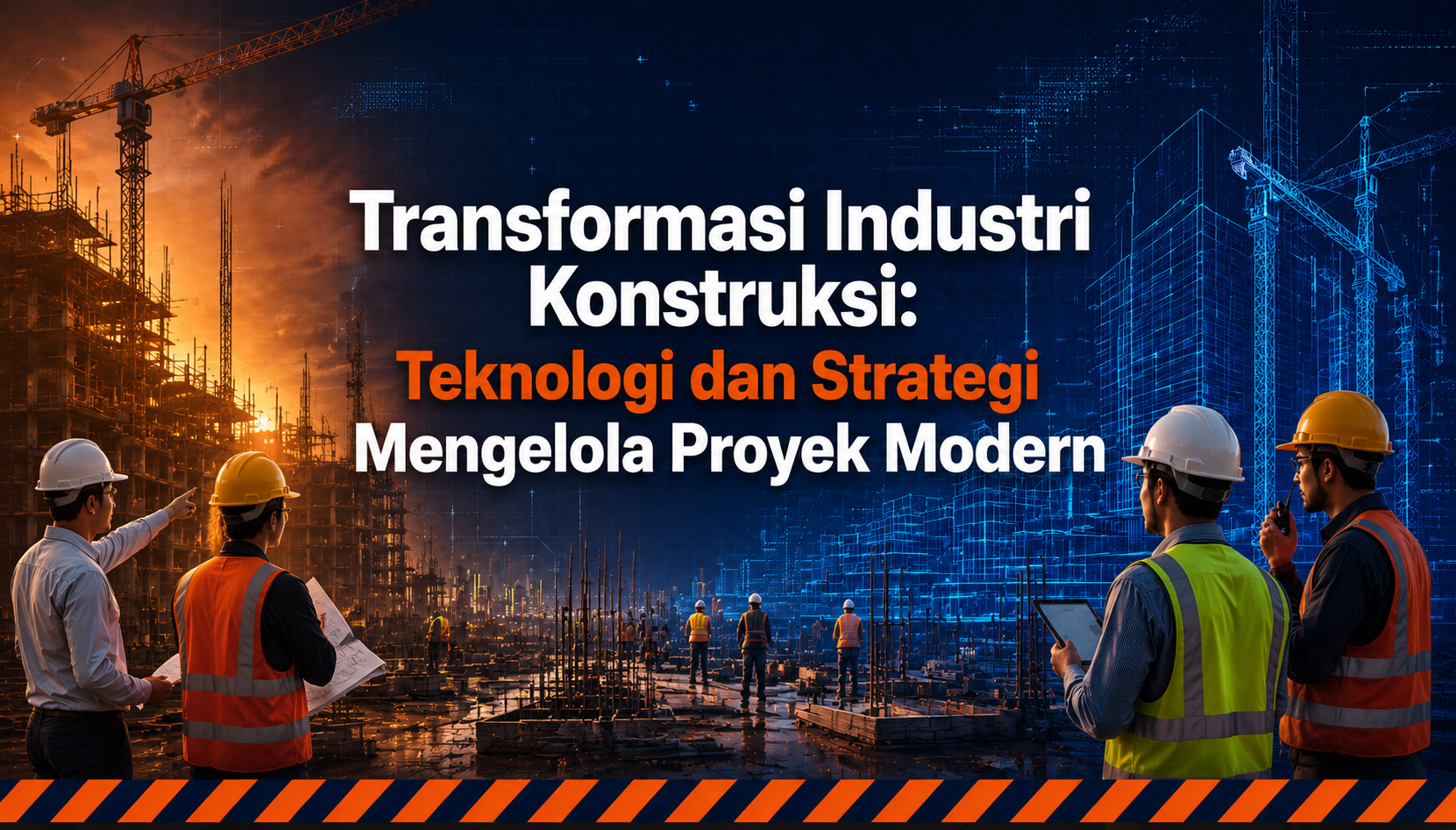 Transformasi Industri Konstruksi: Teknologi dan Strategi Mengelola Proyek Modern