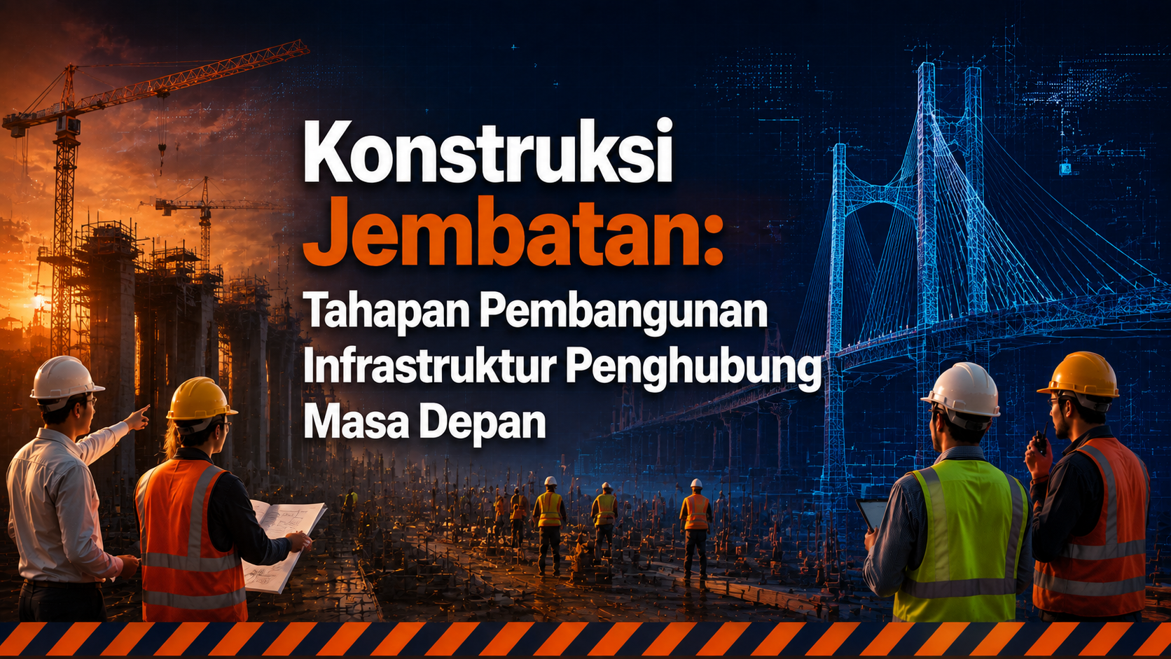 Konstruksi Jembatan: Dari Perencanaan Hingga Infrastruktur Penghubung Masa Depan